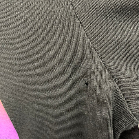 PAUL SMITH Size S Black Purple Print Cotton Short Sleeve T-shirt