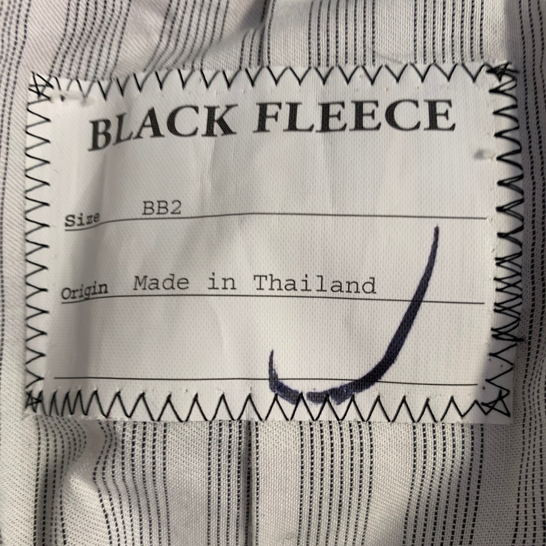 BLACK FLEECE by THOM BROWNE Size 40 Red Black Yellow Plaid Wool Notch Lapel Sport Coat