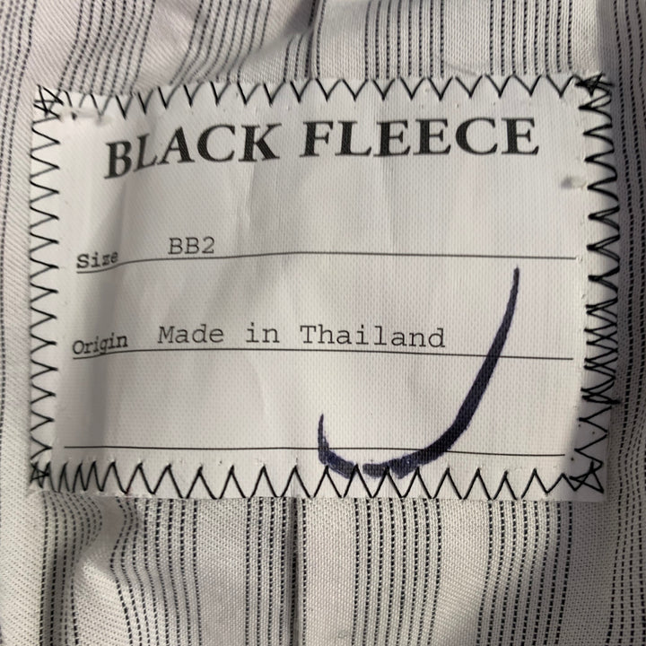 BLACK FLEECE by THOM BROWNE Size 40 Red Black Yellow Plaid Wool Notch Lapel Sport Coat