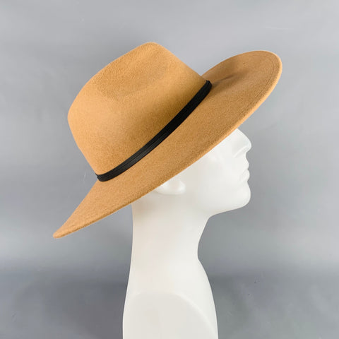Chapeau Western VINTAGE en Feutre Mélange Laine de Chameau