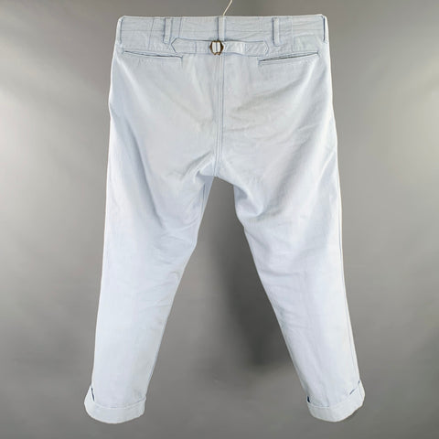 VISVIM Size M Light Blue Cotton Button Fly Jeans
