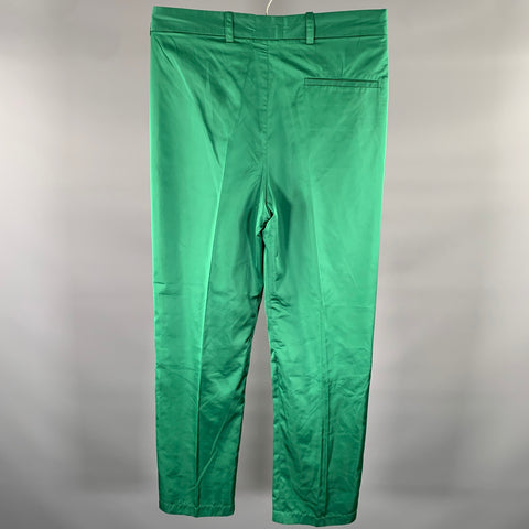CARLOTA BARRERA Size 31 Green Polyester Dress Pants