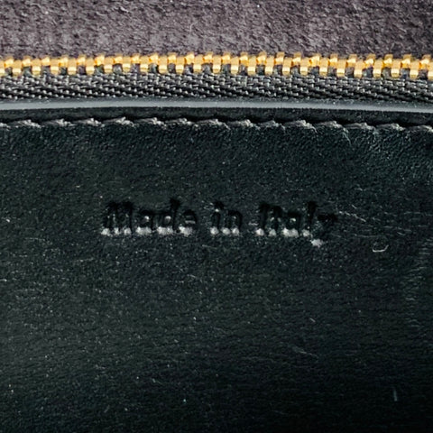CELINE 2018 Sac à Main de Médecin en Cuir Noir et Doré