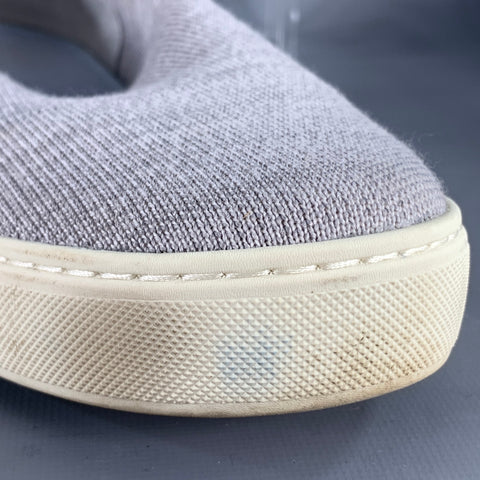 ROTHY'S Size 13 Grey Wool Blend Slip On Sneakers