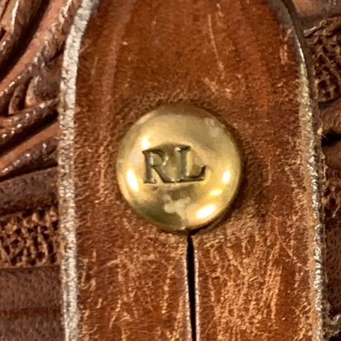 RALPH LAUREN Brown Leather Fanny Pack Bags & Leather Goods