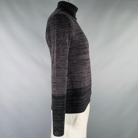 STEPHAN SCHNEIDER Pull en mélange acrylique rayé gris anthracite taille XL