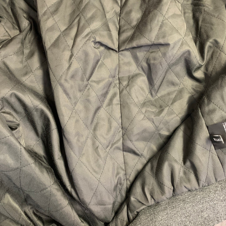 HAIDER ACKERMANN Size M Black Velvet Viscose Blend Zip Up Bomber Jacket