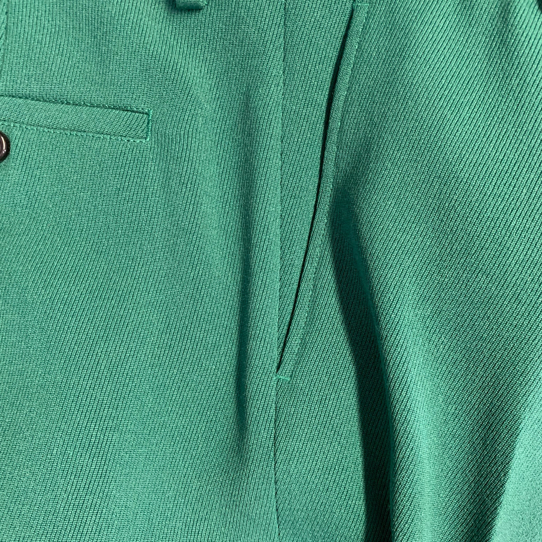 AMI by ALEXANDRE MATTIUSSI Size 38 Green Wool Notch Lapel Suit