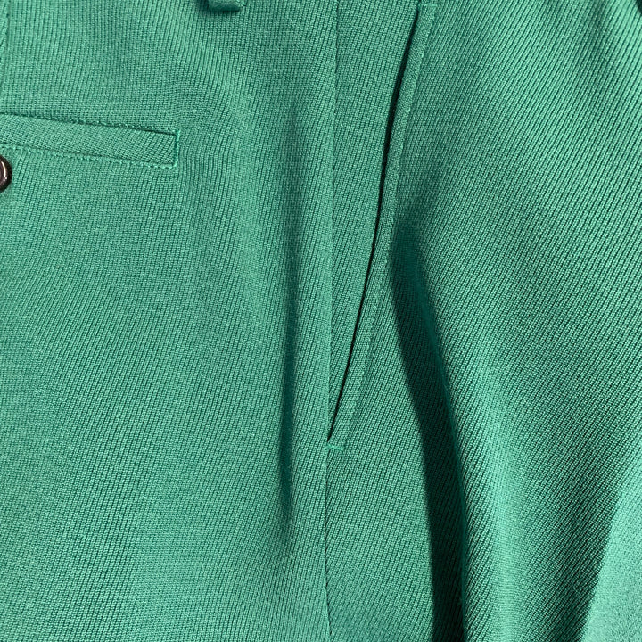 AMI by ALEXANDRE MATTIUSSI Size 38 Green Wool Notch Lapel Suit