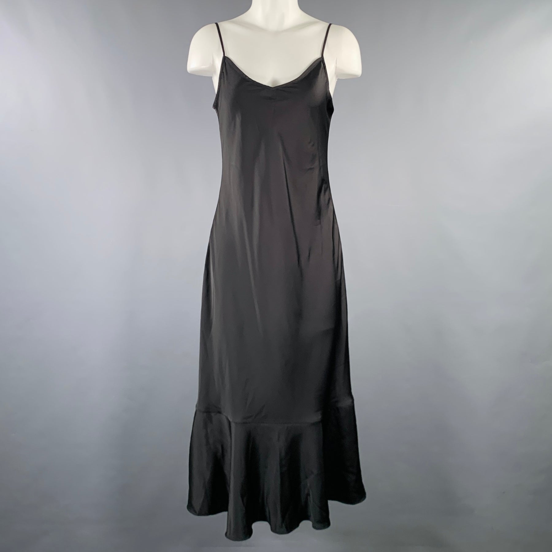 princess polly baby blue dress Alaïa Dress With Slits, Women's, Black main image 1