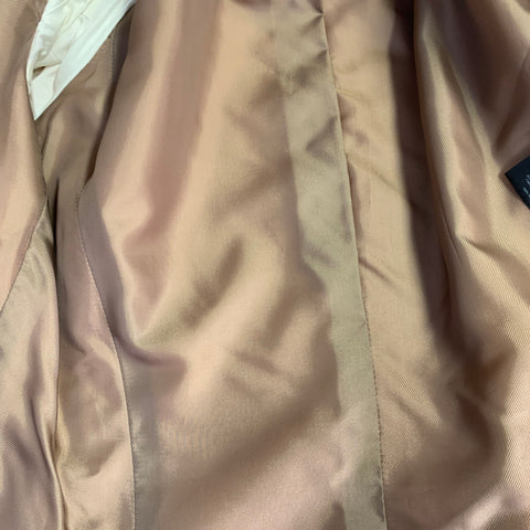 DRIES VAN NOTEN Size 36 Pink Viscose Single Breasted Notch Lapel Sport Coat