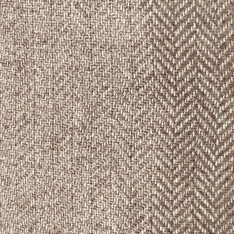 ERMENEGILDO ZEGNA Size 42 Beige Taupe Herringbone Cashmere Silk Sport Coat