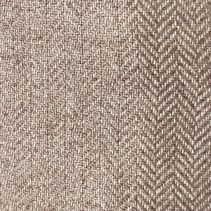 ERMENEGILDO ZEGNA Size 42 Beige Taupe Herringbone Cashmere Silk Sport Coat