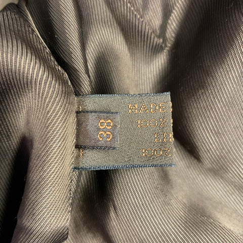 PRADA Size 2 Brown Camel Mohair Faux Fur Coat