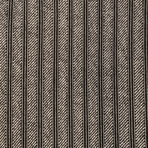 MARC JACOBS Size 34 Black Grey Stripe Virgin Wool Straight Dress Pants