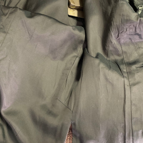 ROBERTO CAVALLI Size 36 Purple Black Metallic Tuxedo Sport Coat