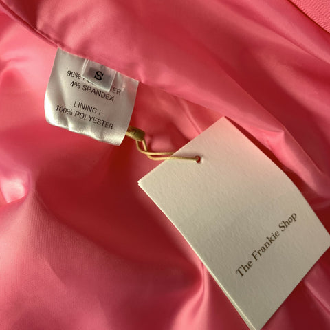 THE FRANKIE SHOP Size S Pink Polyester Spandex Jacket