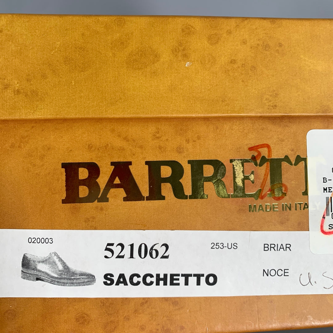 BARRETT Size 9.5 Brown 521062 Leather Brogue Loafers