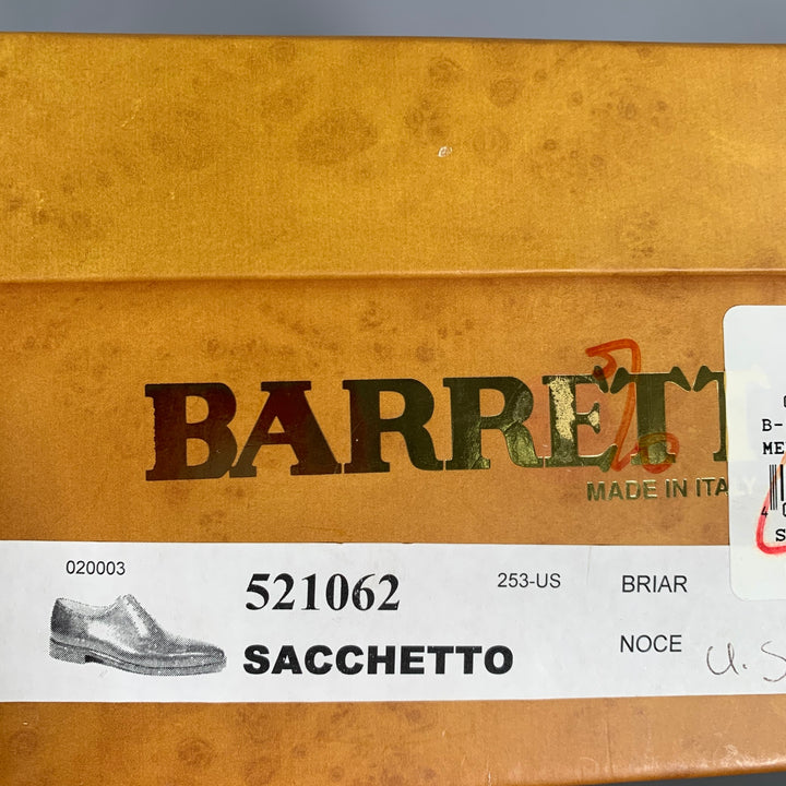 BARRETT Size 9.5 Brown 521062 Leather Brogue Loafers