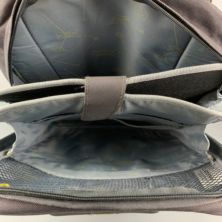 SAMSONITE Charcoal Nylon Rectangle Backpack