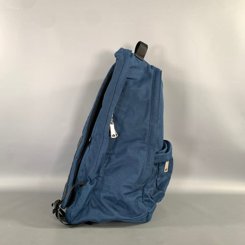 JACK SPADE Navy Solid Canvas Backpack Bag