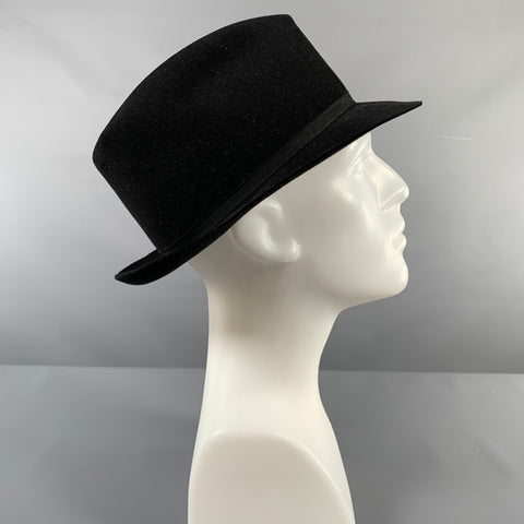 WORTH & WORTH Size 61 Black Hats