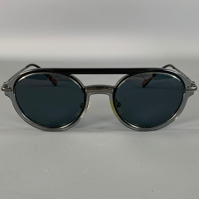 PRADA Black Light Grey SPS 05T P2X-5Z1 Sunglasses & Eyewear