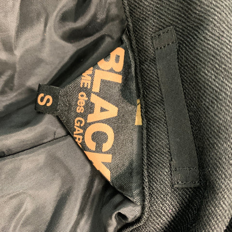 COMME des GARCONS Size S Black Polyester Single breasted Jacket