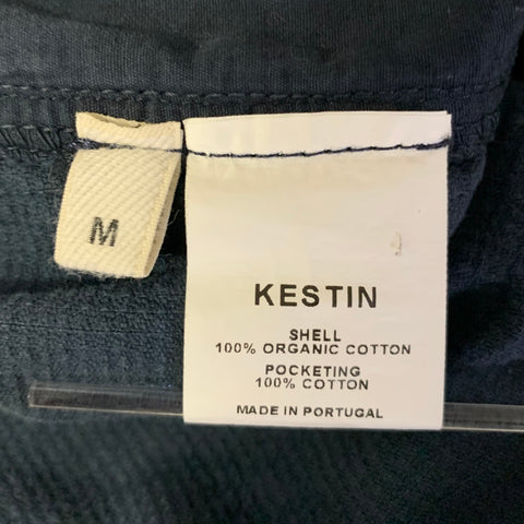 KESTIN Size 32 Navy Corduroy Cotton Relax Pants
