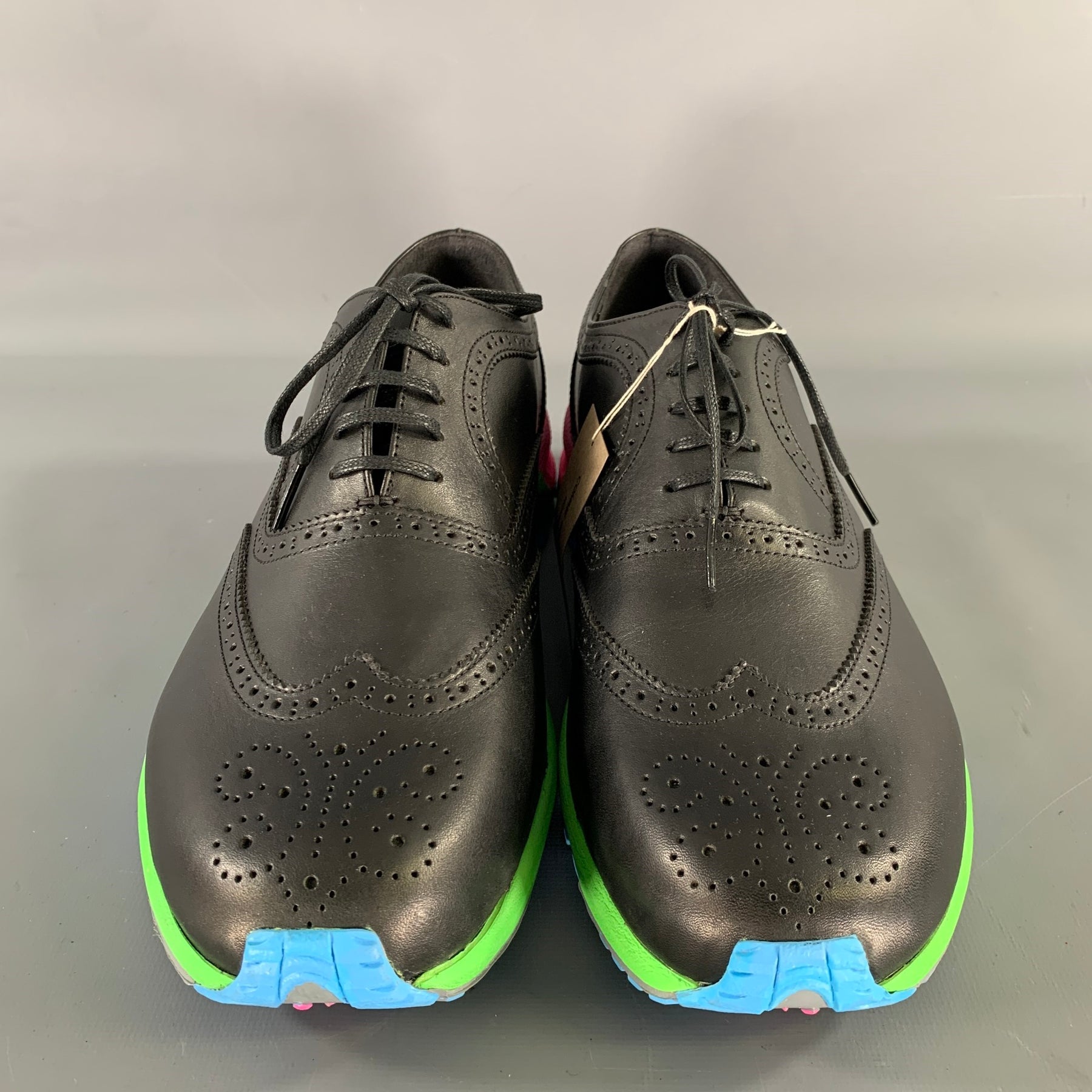 COMME des GARCONS HOMME PLUS Size 10 Black Multi-Color 
