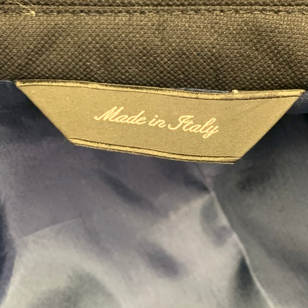 PAUL SMITH Size 36 Regular Black Wool Notch Lapel Sport Coat