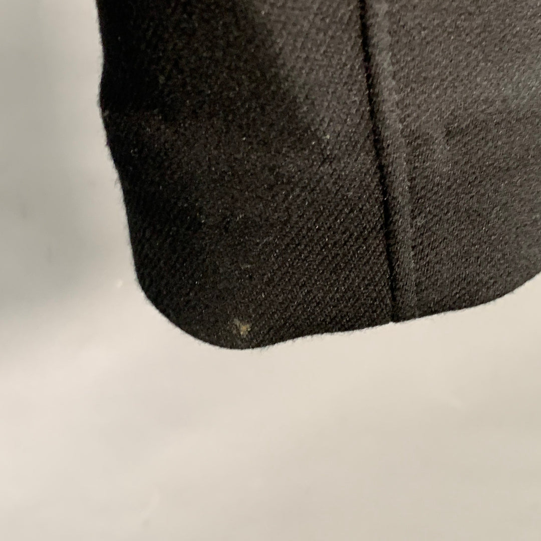 RAG & BONE Size M Black Viscose Blend Twill Chore Jacket