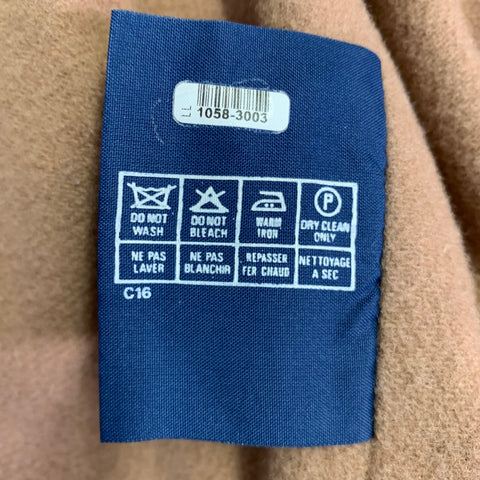 BURBERRYS Size M Beige Wool Cashmere Trench Coat