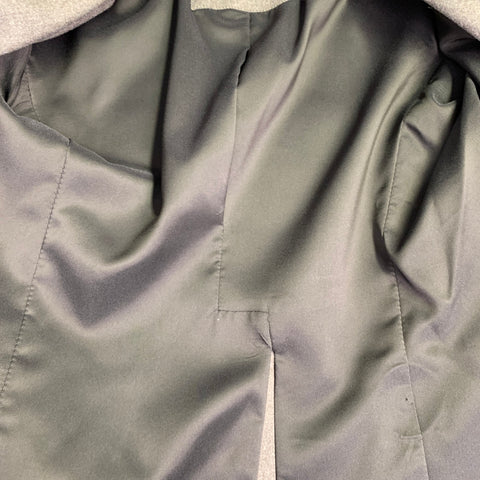 PIAZZA SEMPIONE Size L Taupe Wool Blend Notch Lapel Jacket Blazer
