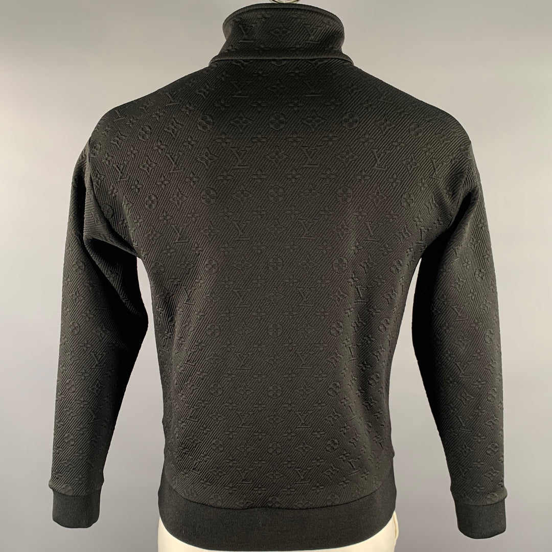 Veste LOUIS VUITTON taille M en mélange de polyester noir Monogramme