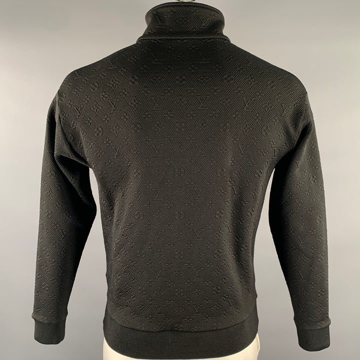 Veste LOUIS VUITTON taille M en mélange de polyester noir Monogramme
