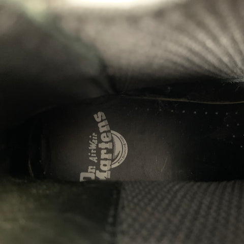 DR. MARTENS Size 11 Black Leather Boots