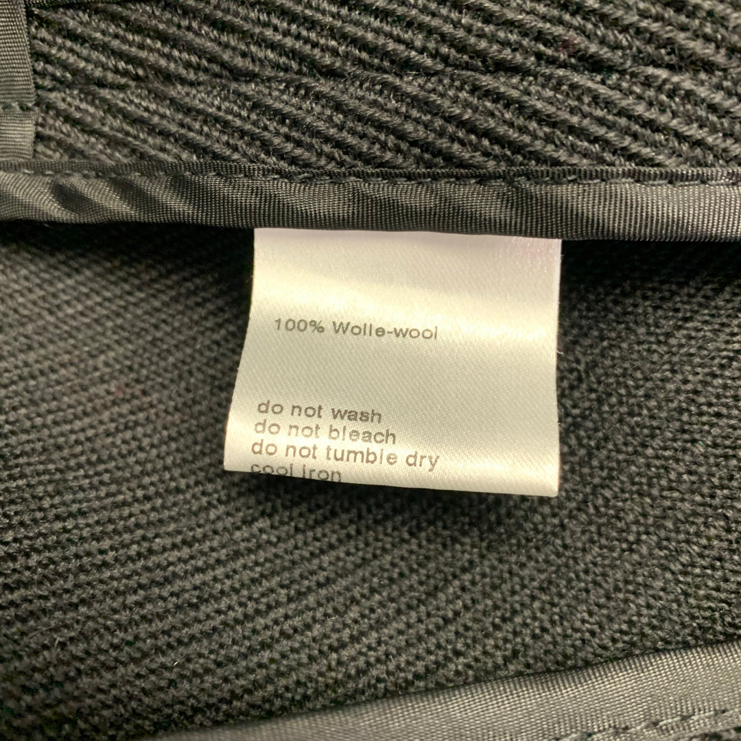 AKRIS Size 12 Gold Polyester Blend Metallic Trench Coat