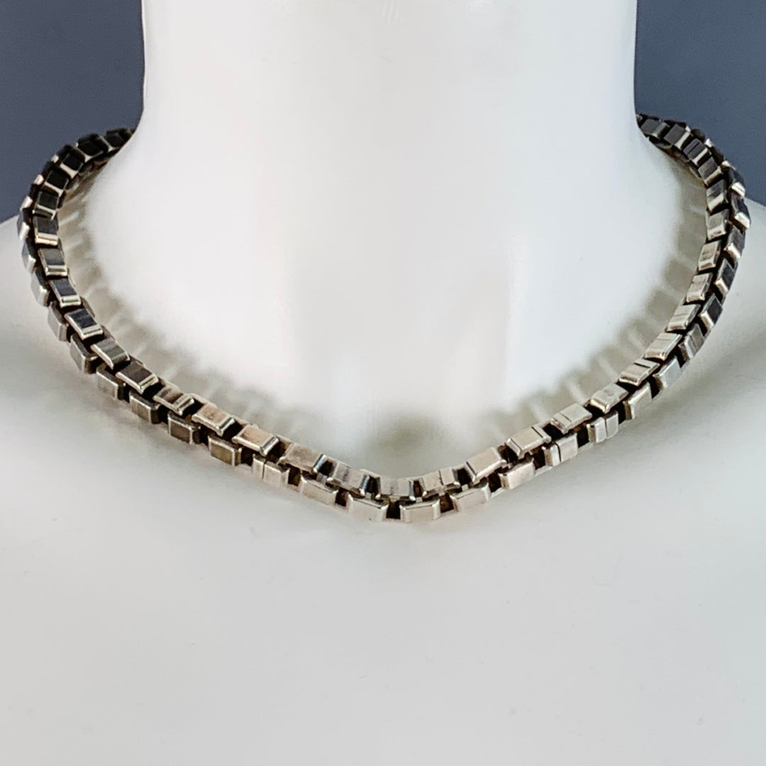 NO BRAND Sterling Silver Box Chain Necklace