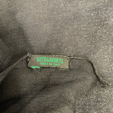 BOTTEGA VENETA Grey Black Ombre Scarf