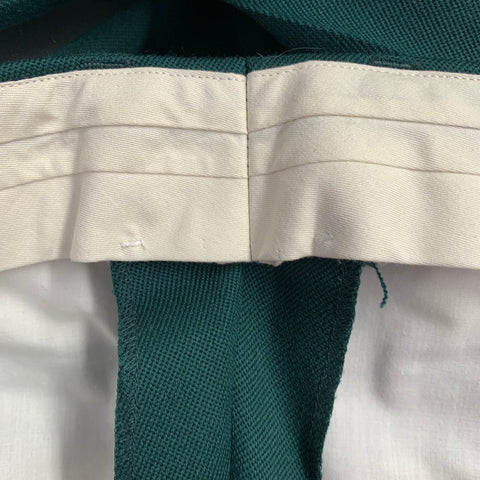 AMI by ALEXANDRE MATTIUSSI Size 42 Green Wool Twill Notch Lapel Suit
