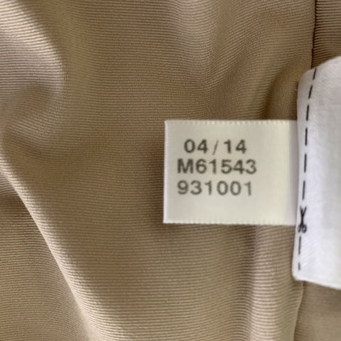 STELLA McCARTNEY Size XS Tan Nylon Spandex Runner Shorts