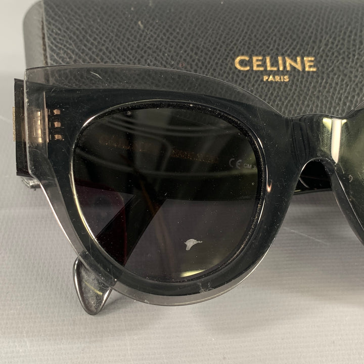 CELINE Grey Acetate Sunglasses