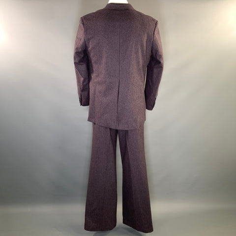 ENFANTS RICHES DEPRIMES ERD FW2021 L Purple Wool Double Breasted 34 36 Suit