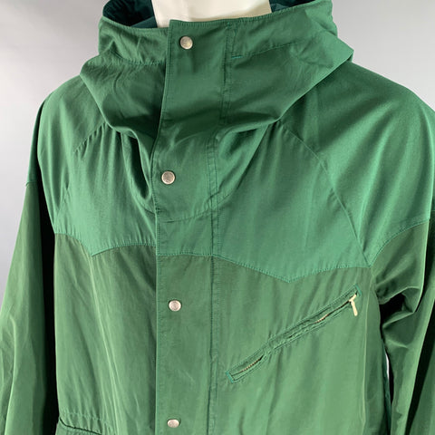 VISVIM Size M Green Nylon Cotton Parka Jacket