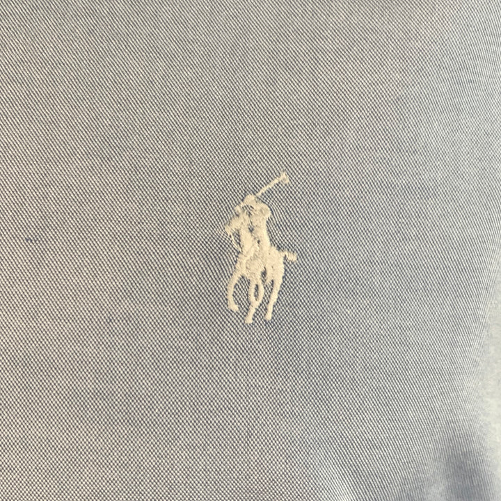 RALPH LAUREN Size S Blue Cotton Button Down Collar Long Sleeve Shirt