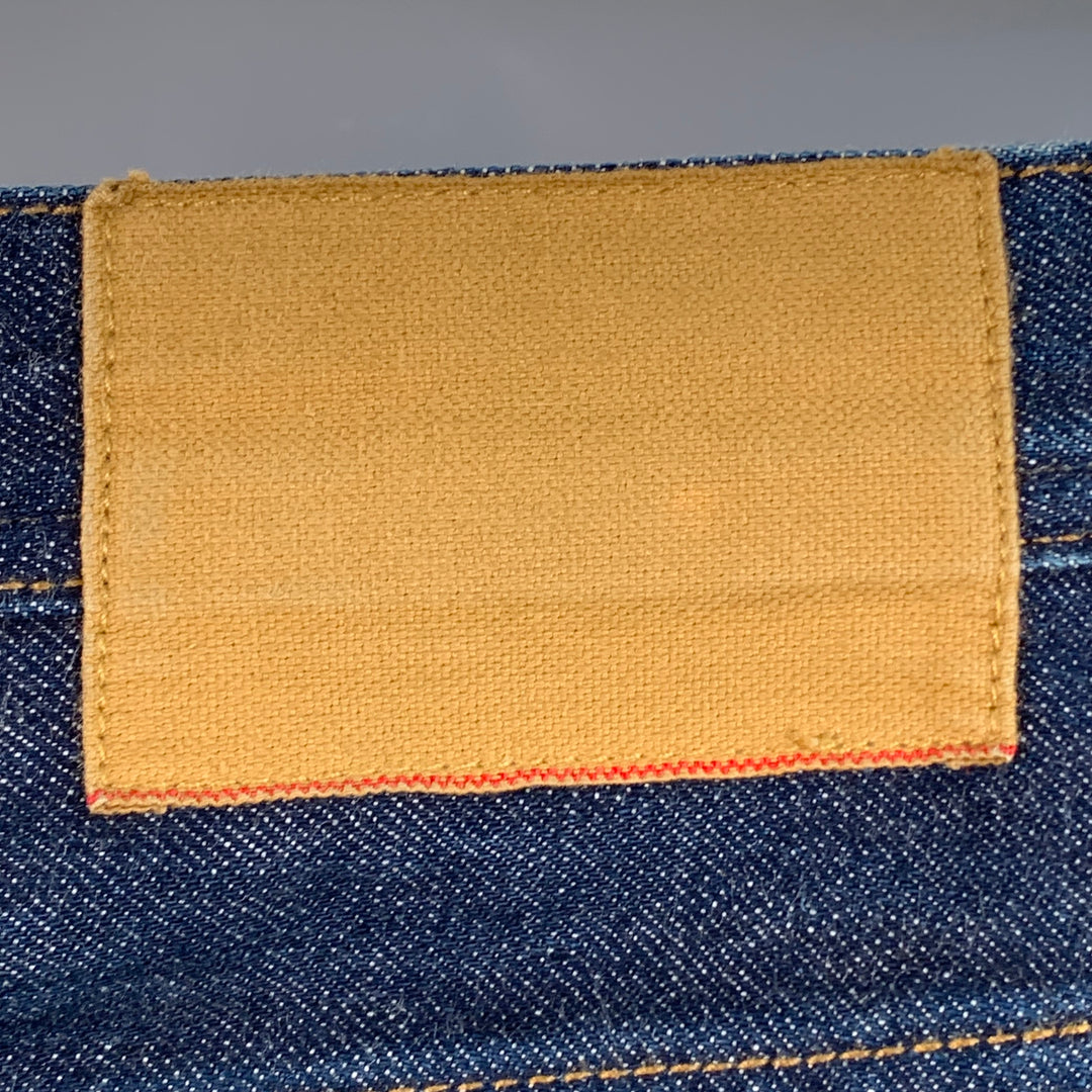 WALLACE & BARNES Size 30 Indigo Denim Twill Tapered Carpenter Jeans
