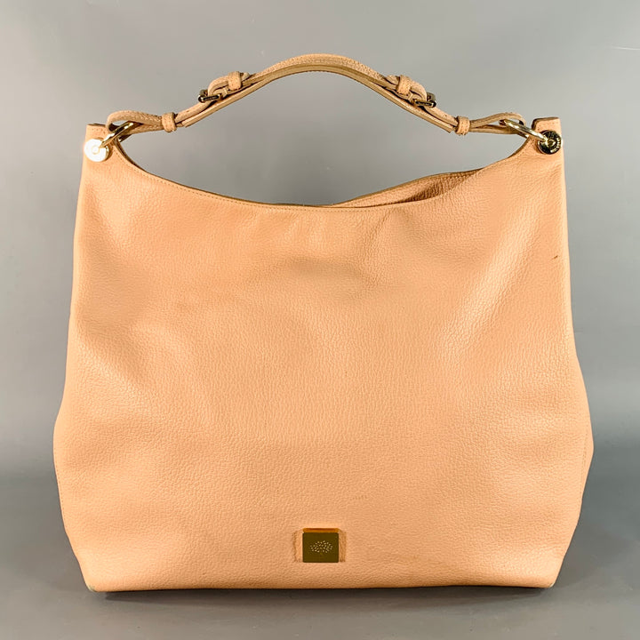 MULBERRY Dusty Pink Pebble Grain Leather Tote Handbag