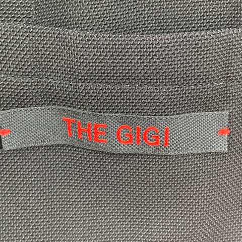 THE GIGI Taille 36 Manteau de sport à double boutonnage en mélange de coton texturé bleu marine