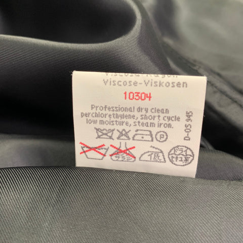 BYBLOS Taille 42 Gilet Col V Lin Noir Étoiles Multicolores